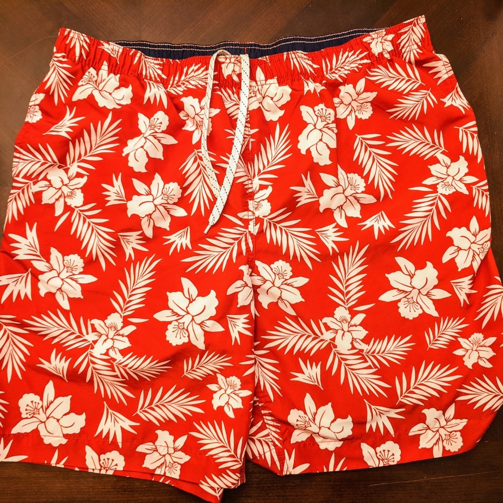 Land's End Mens Swim Trunks XL